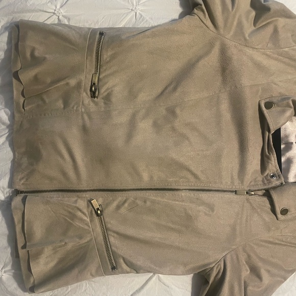 Women’s Worthingon Faux Suede Jacket TALL - Picture 9 of 9